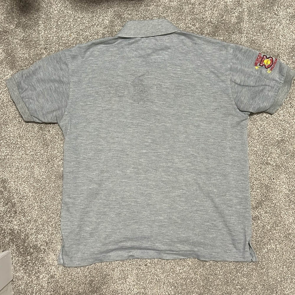 Vintage Polo Ralph Lauren Grey Big Pony - Picture 2 of 8